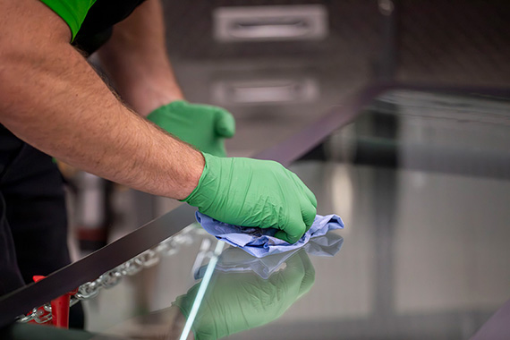 Vitres d'auto